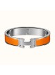 HERMES Clic H  Orange Bracelet  H700001F23GM