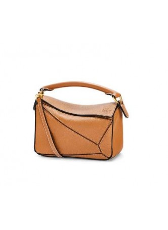 Loewe Mini Puzzle bag in soft grained calfskin A510U95