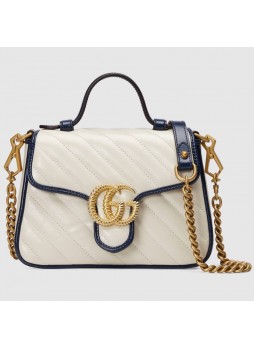 GUCCI GG Marmont mini top handle bag 583571