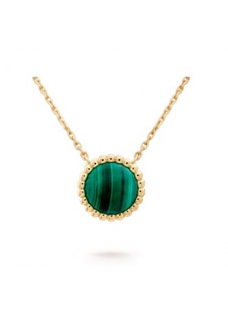 Van Cleef & Arpels Perlée couleurs pendant Yellow gold, Malachite   VCARP4DM00