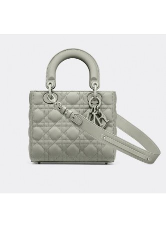 DIOR LADY DIOR MY ABCDIOR BAG Gray Ultramatte  M0538