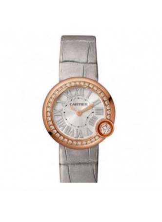 Cartier BALLON BLANC DE CARTIER Quartz Diamond  Watch  WJBL0008