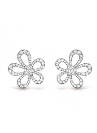 Van Cleef & Arpels Flowerlace earrings  VCARP05100