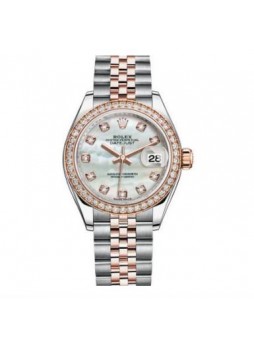 Rolex Datejust Diamond Rose Gold  Mechanical Watch 279381rbr-0013