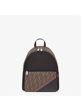 FENDI BACKPACK Black nylon backpack  7VZ042