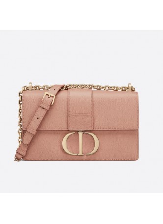 DIOR 30 Blush Grained Calfskin MONTAIGNE CHAIN BAG M9208