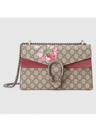 GUCCI   Dionysus small GG Blooms shoulder bag 400249 