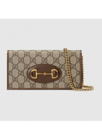 GUCCI Horsebit 1955 wallet with chain 621892CG85