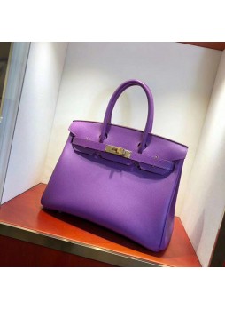 HERMES Birkin 30cm Epsom Anemonb   H9874