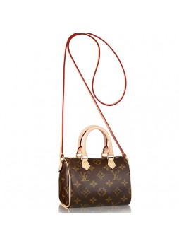 Louis Vuitton NANO SPEEDY Handbag M61252 