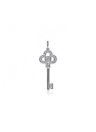 Tiffany Keys Mini Crown Key Pendant 07663