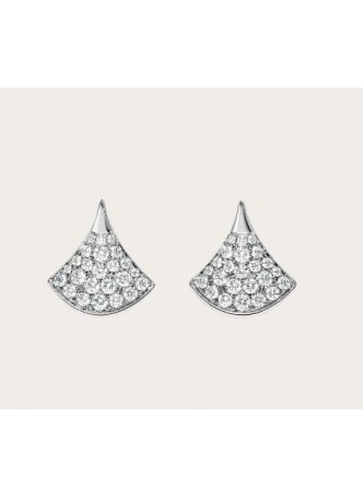 BVLGARI DIVAS’ DREAM WHITE GOLD EARRINGS  352602