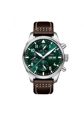 IWC Pilot’s Chronograph Edition Racing Green Dial IW377726 