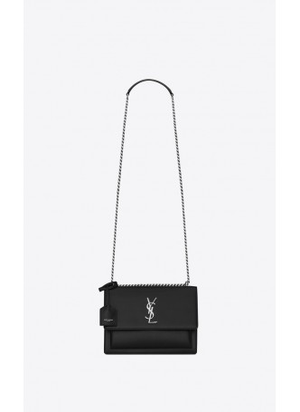 SAINT LAURENT SUNSET MEDIUM IN SMOOTH LEATHER 442906