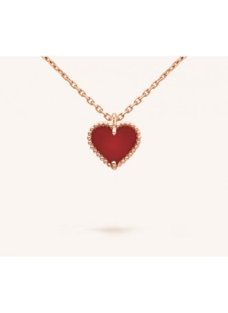 Van Cleef & Arpels  Sweet Alhambra heart pendant 59N00