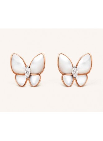 Van Cleef & Arpels  Two Butterfly earrings 8FN00