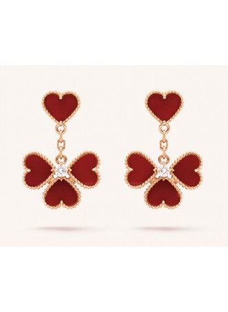 Van Cleef & Arpels Sweet Alhambra effeuillage earrings 5PP00