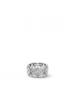 CHANEL Coco Crush  Quilted Motif Ring  J10863