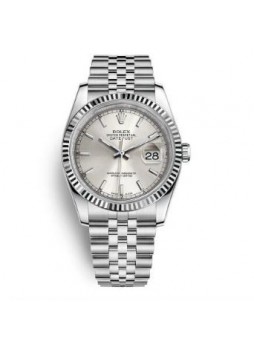Rolex Datejust Silver Disk Watch  116234 