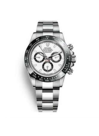 Rolex Daytona  White Bezel Replica Watch  116500LN-78590