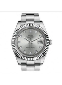 Rolex Datejust II Silver Disk Watch 116334-72210